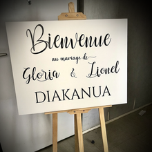 Charger l'image dans la galerie, Panneau d'accueil personnalisé