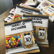 Charger l'image dans la galerie, THÈME NOIR BLANC OR NOEUD PAPILLON