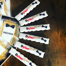 Charger l'image dans la galerie, THÈME NOIR BLANC OR NOEUD PAPILLON