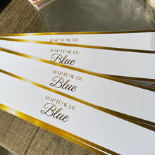 Charger l'image dans la galerie, THÈME BLANC & OR