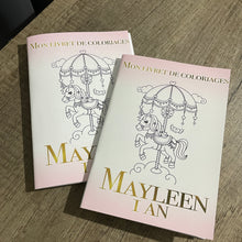 Charger l'image dans la galerie, THÈME CARROUSEL - ROSE ET OR