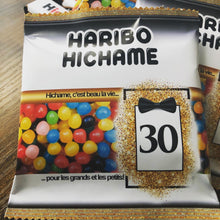 Charger l'image dans la galerie, THÈME NOIR BLANC OR NOEUD PAPILLON