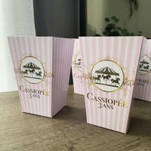 Charger l'image dans la galerie, THÈME CARROUSEL - ROSE ET OR