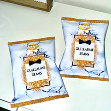 Charger l'image dans la galerie, THÈME NOIR BLANC OR NOEUD PAPILLON