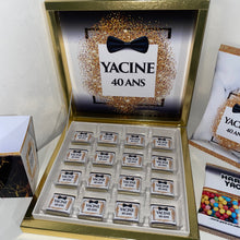 Charger l'image dans la galerie, THÈME NOIR BLANC OR NOEUD PAPILLON