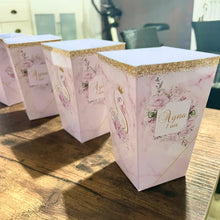 Charger l'image dans la galerie, THÈME CYGNE - ROSE & OR