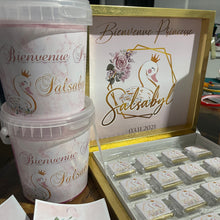 Charger l'image dans la galerie, THÈME CYGNE - ROSE & OR