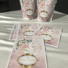 Charger l'image dans la galerie, THÈME CYGNE - ROSE & OR