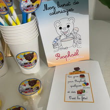 Charger l'image dans la galerie, THÈME PETIT OURS BRUN - VERSION BLEUE