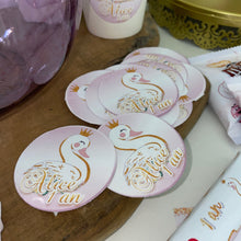 Charger l'image dans la galerie, THÈME CYGNE - ROSE & OR