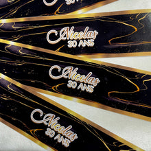 Charger l'image dans la galerie, THÈME MARBRE NOIR ET OR