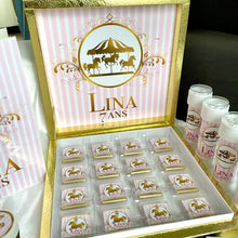 Charger l'image dans la galerie, THÈME CARROUSEL - ROSE ET OR