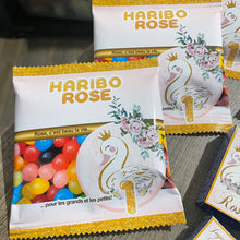 Charger l'image dans la galerie, THÈME CYGNE - ROSE & OR