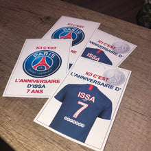 Charger l'image dans la galerie, THÈME FOOT SPECIAL PSG - PARIS SAINT GERMAIN