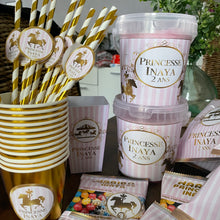 Charger l'image dans la galerie, THÈME CARROUSEL - ROSE ET OR