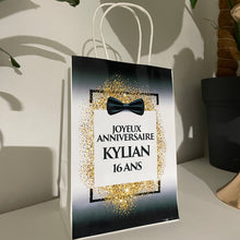 Charger l'image dans la galerie, THÈME NOIR BLANC OR NOEUD PAPILLON