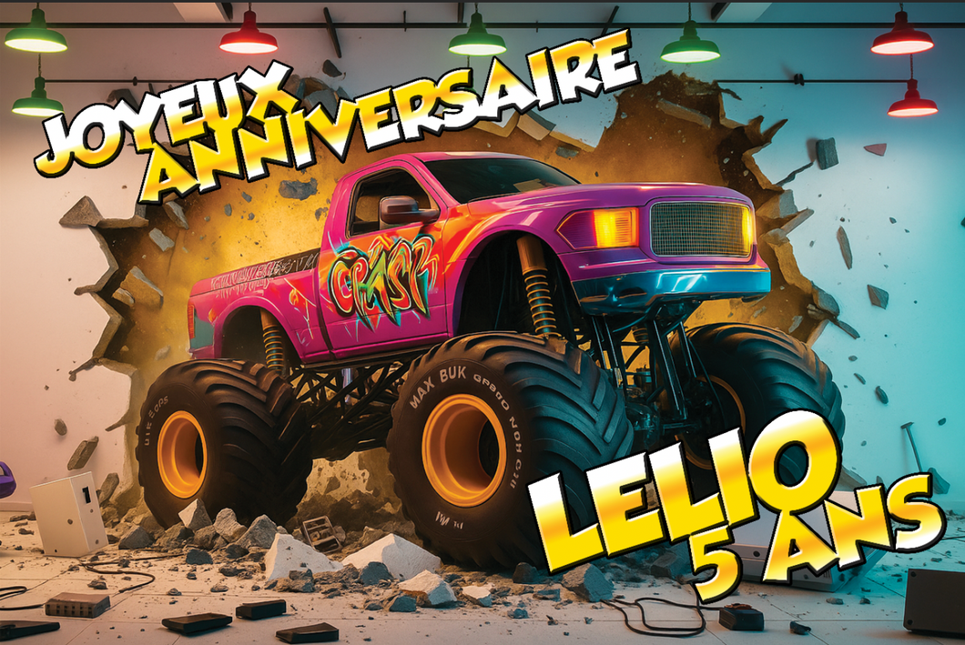 Lot de 3 Toiles anniversaire 100x150